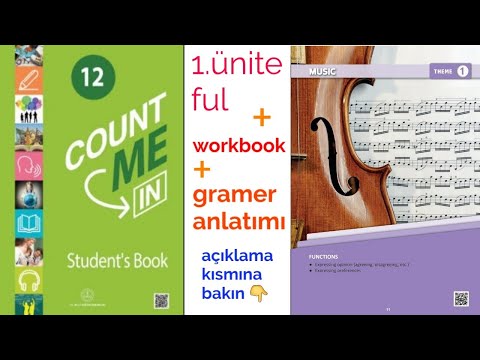 12.Sınıf İngilizce 1.Ünite Ful (Music)+Workbook anlatımı Theme 1