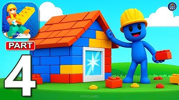 Toy City: Block Building 3D - Gameplay Walkthrough Part 4 - Toy City Block Builder (Android, iOS)