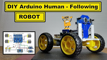 DIY Arduino Human Following Robot