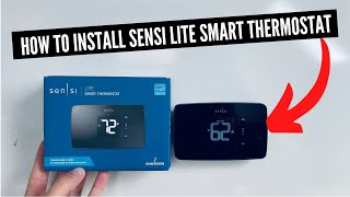 How To Install Sensi Lite Smart Thermostat (Launched Spring 2023!)
