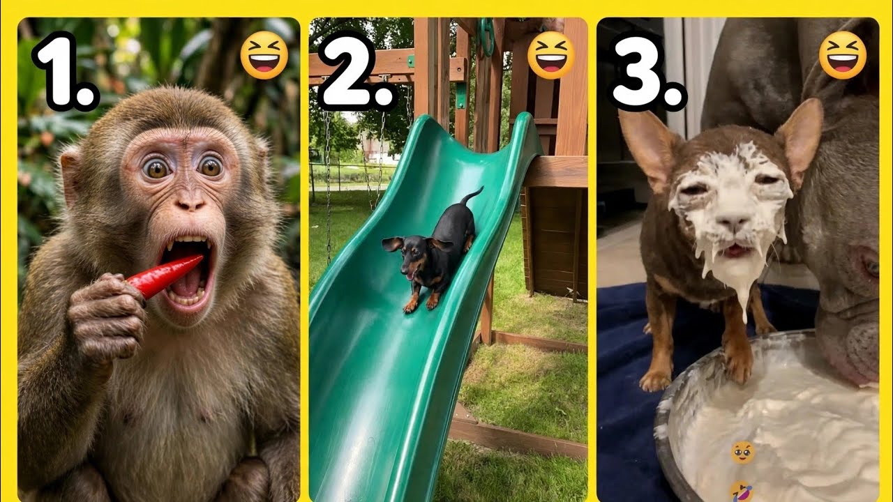 Funny ANIMALS videos 🤣 Funniest CATS 🐈 and DOGS 🐶 Pets Part 3