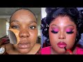 Bomb   gele  makeup transformation  makeup tutorial 