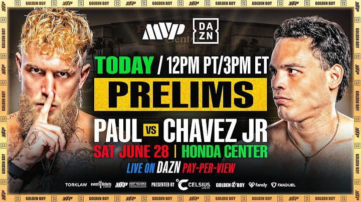 Jake Paul vs. Julio Cesar Chavez Jr.: Prelims | MVP