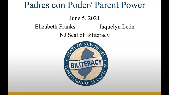 New Jersey Seal of Biliteracy - Elizabeth Franks