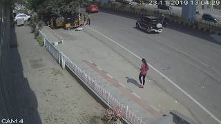 Car accident Caught CCTV India _2