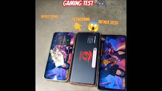 😱🎮Oppo f31 Pro vs tecno pova kar 5G vs infinix 30 5G gaming test free fire