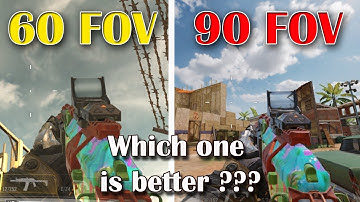 60 FOV vs 90 FOV COD Mobile