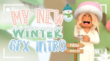 MY NEW WINTER INTRO+NEW THEME 2021 || glowiiq ⛄️