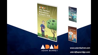Adam's Perfect Reliability Growth Test Book Launch Webinar