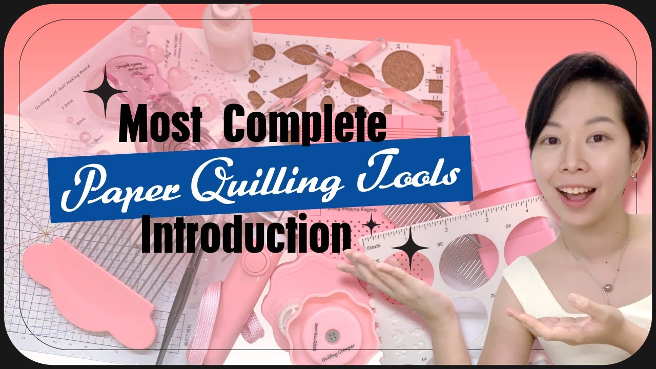 How to Use Paper Quilling Tools (Tutorials with Examples) 