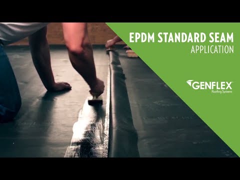 EPDM Standard Seam Application