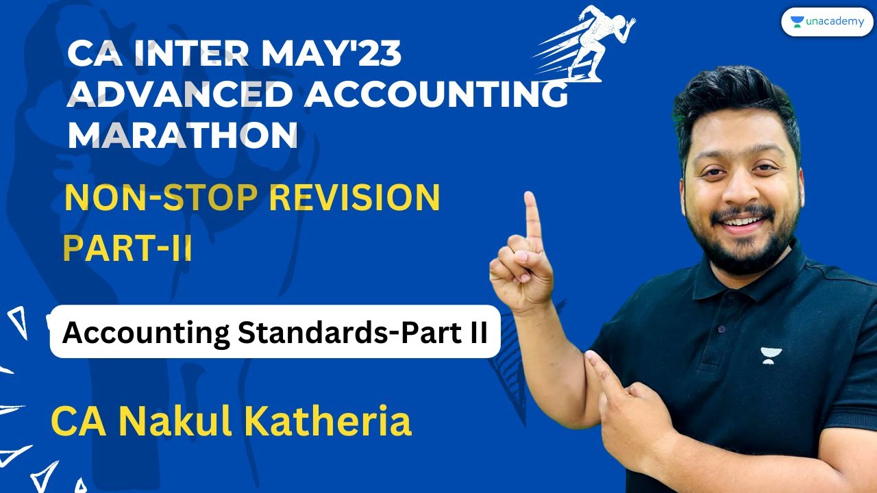 ADVANCED ACCOUNTING MARATHON🏃|Part-II | | Non-Stop Revision | CA Inter ...