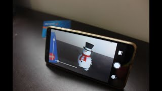 Unity 3D & Augmented Reality - Happy Holidays Mercantil screenshot 4