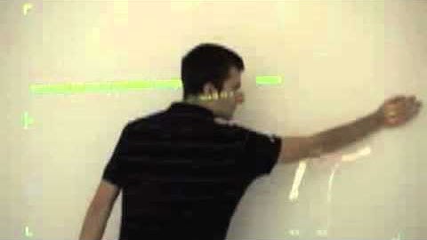 Using Kinect to emulate an Interactive Whiteboard - Master Degree Thesis Video