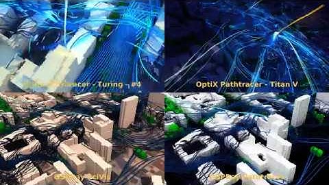 Interactive Realtime Pathtracing in ParaView using NVIDIA RTX - Comparison