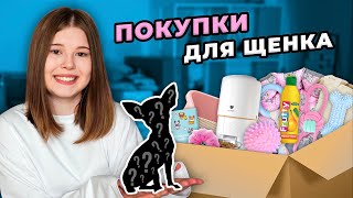 картинка: WILDBERRIES/OZON. РАСПАКОВКА ПОКУПОК для ЩЕНКА 🐶