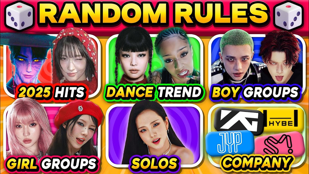  SAVE ONE SONG 🔥🎲 RANDOM RULE EDITION 🎲 | KPOP GAMES 🔥🎮