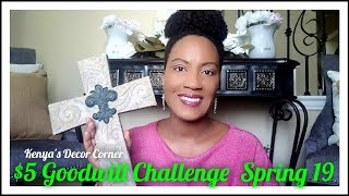 $5 Goodwill Challenge | Old World Home | Cross Wall Collection