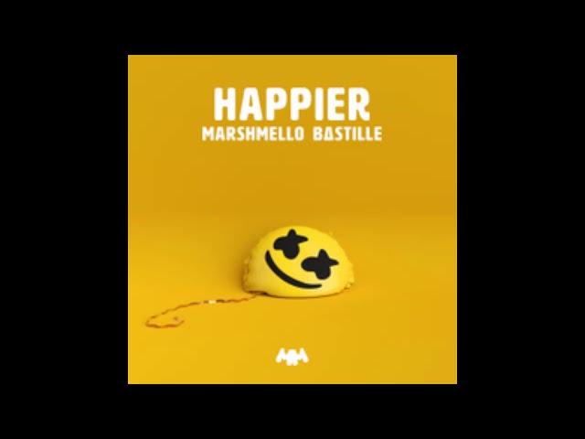 Marshmello & Bastille - Happier (Official Instrumental) class=