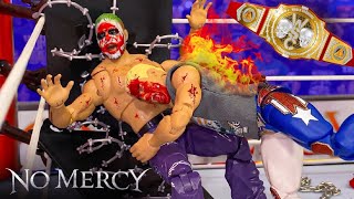 Cody Rhodes vs Joker Jon Moxley "No Mercy" Action Figure Match! Hardcore Championship!