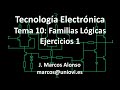 Electronic Technology. Topic 10: Logic Families. Exercises 1