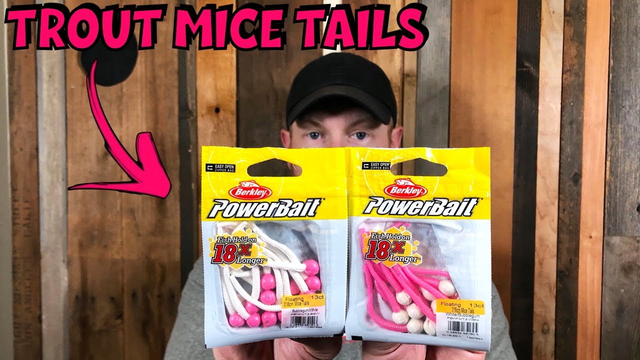 The Best Bait for Trout Fishing is PowerBait Floating Mice Tails