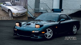 Building a Barn Find FD RX7 in 10 Minutes!