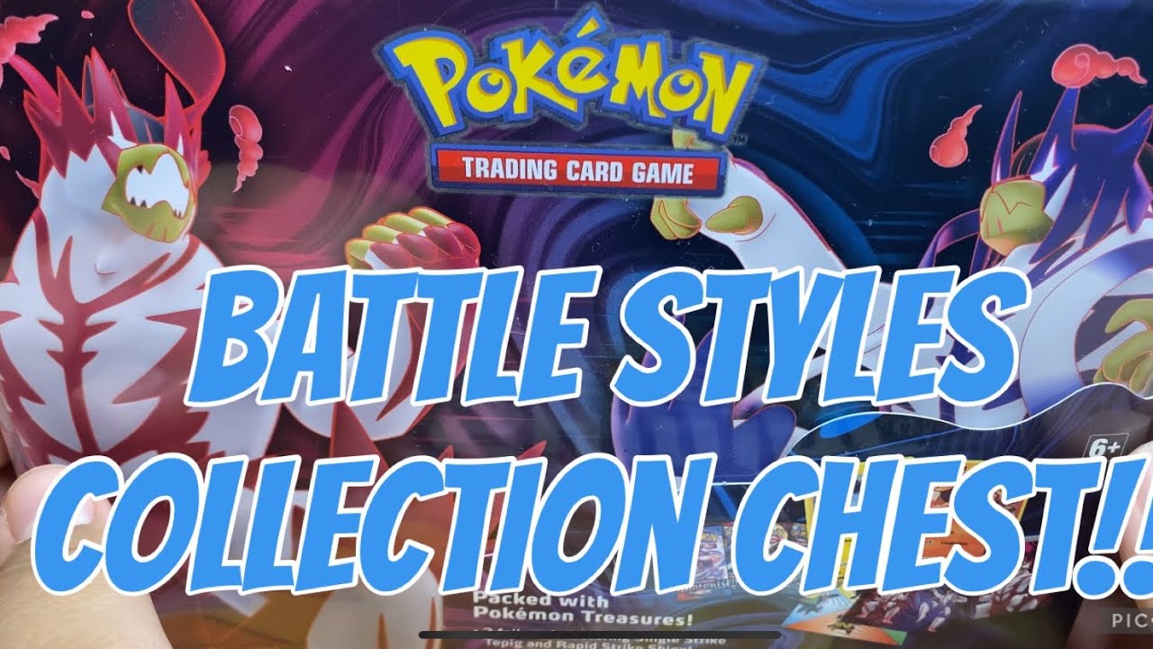 Pokémon Battle Styles Collection Chest Opening!