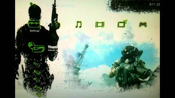 Call Of Duty: Modern Warfare 3 PS3 Animated theme