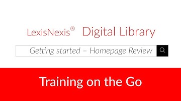 Getting Started Home Page on Digital Library