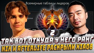 НИКС И АФТЕРЛАЙФ ПРОВЕЛИ РАССЛЕДОВАНИЕ - КТО ЗАБУСТИЛ ДИРЕКТОРА ДОТЫ - XIAO8 || Nix Dota 2