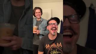 Backstage Bromance: The Sequel (Ricky Rojas, Aaron Tveit, and Moulin Rouge cast)