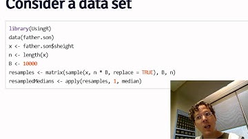 Lecture 13 Part 2 of 4: Bootstrapping and resampling