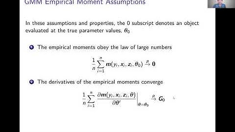 Week 8: Generalized Method of Moments | Video 6: Properties of the GMM Estimator