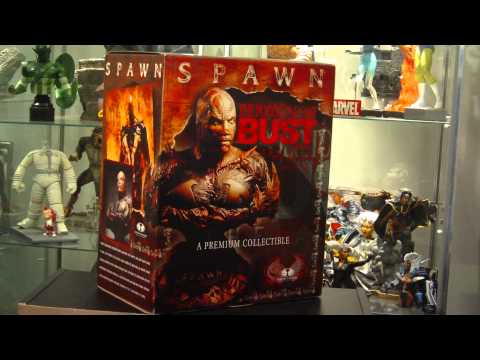 SPAWN/MICHEAL JAI WHITE 13'' POLYSTONE MOVIE STATUE: - YouTube