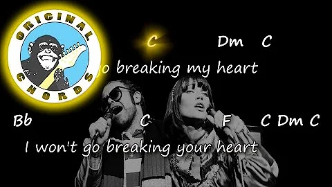 Elton John - Don't Go Breaking My Heart (with Kiki Dee) - Chords & Lyrics