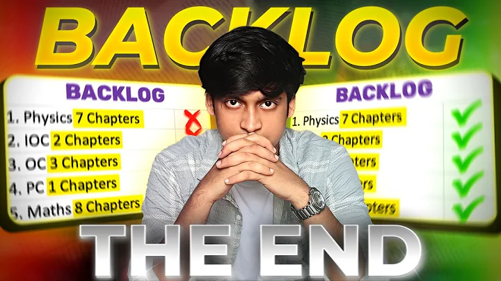 70+ Lectures BACKLOG Finished 💥 | Strategy to cover BACKLOGS in JEE/NEET