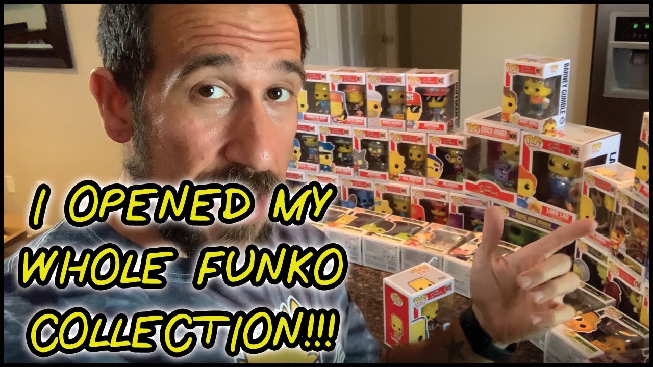 I opened up ALL of my Simpsons Funko Pops! Funko Unboxing!