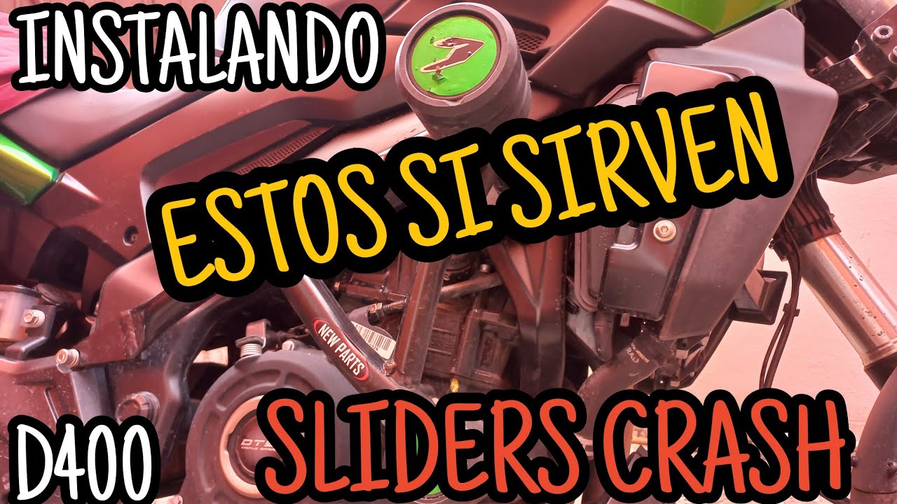 🔰COMO INSTALAR SLIDER CRASH? 🤔👀 EN DOMINAR 400|ESTOS SI PROTEGEN|VALE CADA PESO🤑
