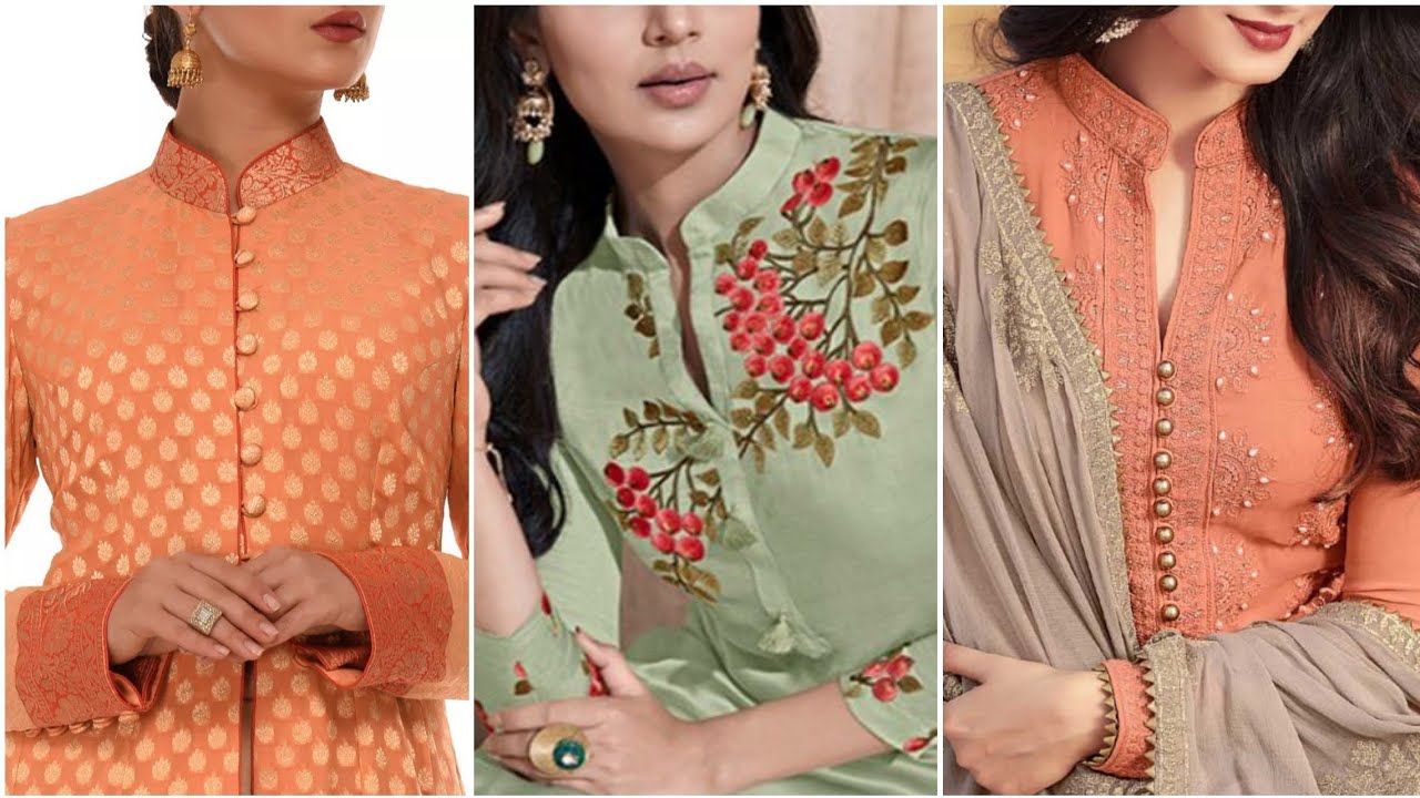Collar Neck Designs for Salwar Suits 2019//Latest Collar Neck Designs ...