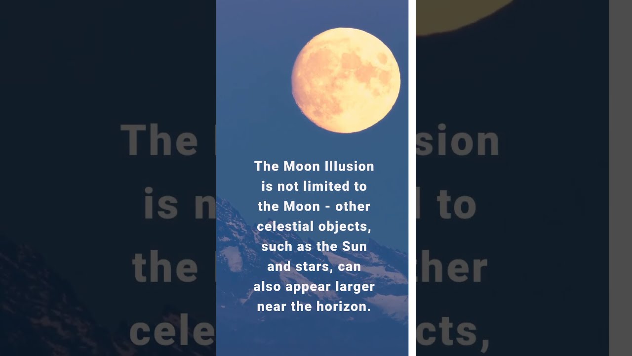Moon Illusion Why Does The Moon Look HUGE Sometimes YouTube Moon Illusion Why Does The Moon Look HUGE Sometimes YouTube