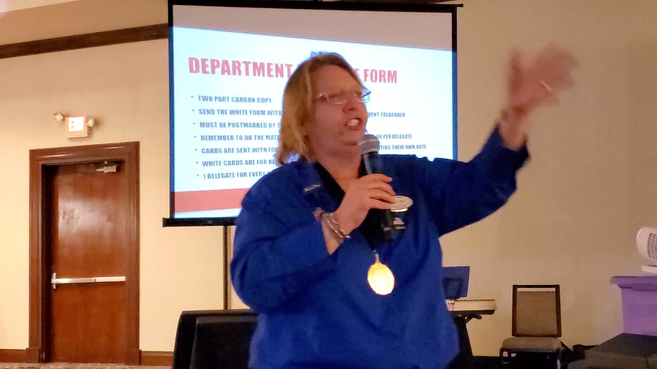 Dept. of Indiana VFW Auxiliary Delegate Information 20212022 YouTube