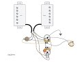 2 Humbuckers 1 Volume 1 Tone 3 Way Switch Push Pull