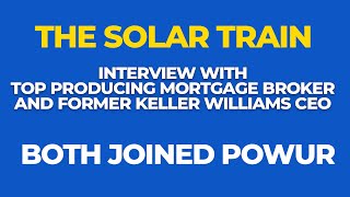 Solar Business in a box for Realtors and Mortgage brokers / Former KELLER WILLIAMS CEO JOINS SOLAR