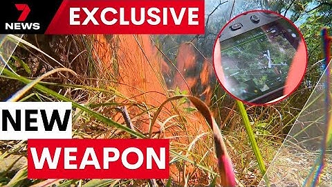 Hi-tech drones to pinpoint spots where fires could spark | 7NEWS