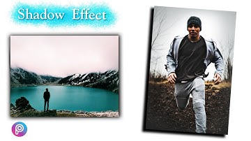 Shadow Behind the image Drop Shadow 3D Effect PicsArt tutorial #ChandranEdit