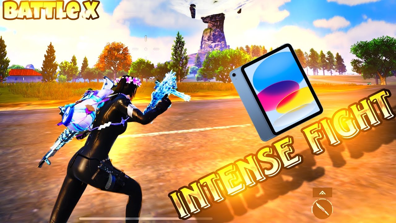 🔥 INTENSE FIGHT 1V4 | IPAD 10TH BGMI GAMEPLAY IN 2025 💛 SMOOTH + 60 FPS ...