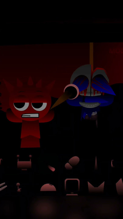 Incredibox Sprunki phase 4 but reverse - oren and black #sprunki