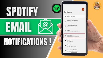 How To Turn Off Email Notifications On Spotify App