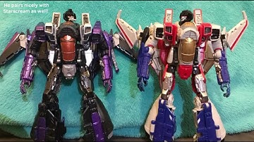 Studio Series 89 Thundercracker repainted into SKYWARP!